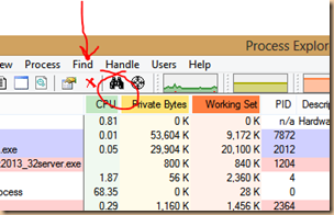 Finding out which process is locking a file or folder in Windows? Or Deleting a locked file in windows!